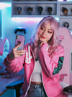 Imagen del producto Overwatch - Ultimate D.VA Chaqueta con capucha rosa
