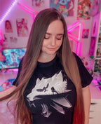 Imagen del producto Witcher - Camiseta negra con silueta de lobo