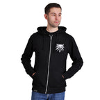 Imagen del producto Witcher - Chaqueta con capucha de acero y plata negra