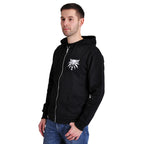 Imagen del producto Witcher - Chaqueta con capucha de acero y plata negra