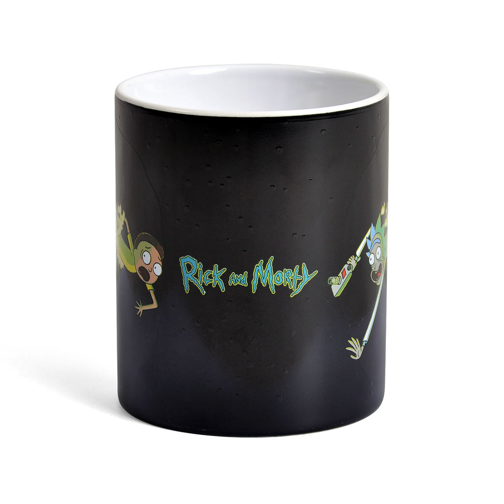 Imagen del producto Rick y Morty - Taza de efecto térmico del portal