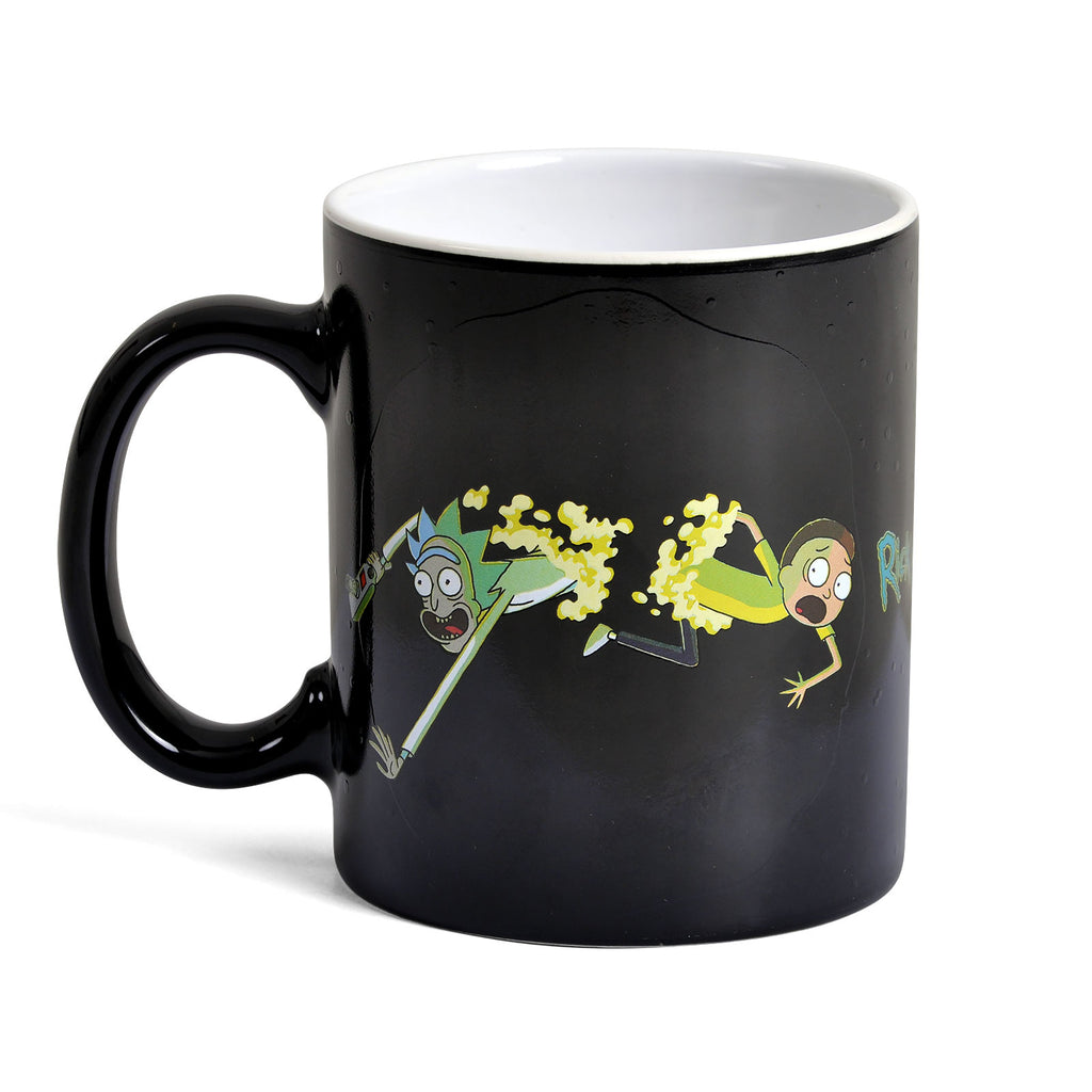 Imagen del producto Rick y Morty - Taza de efecto térmico del portal