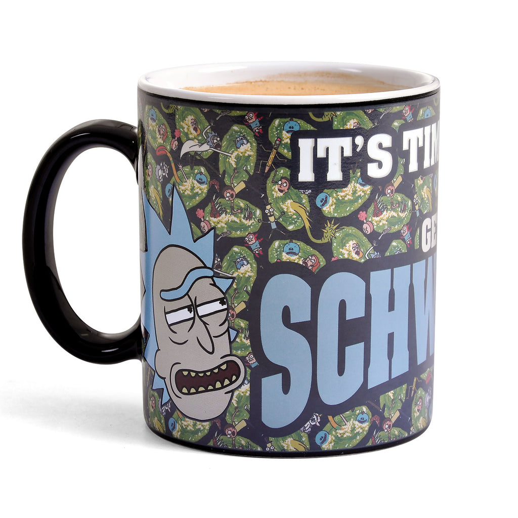 Imagen del producto Rick and Morty - Taza de efecto térmico Get Schwifty