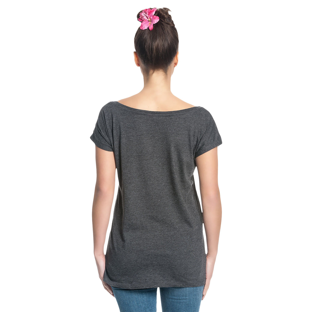 Imagen del producto Alicia en el país de las maravillas - Camiseta suelta para mujer en gris