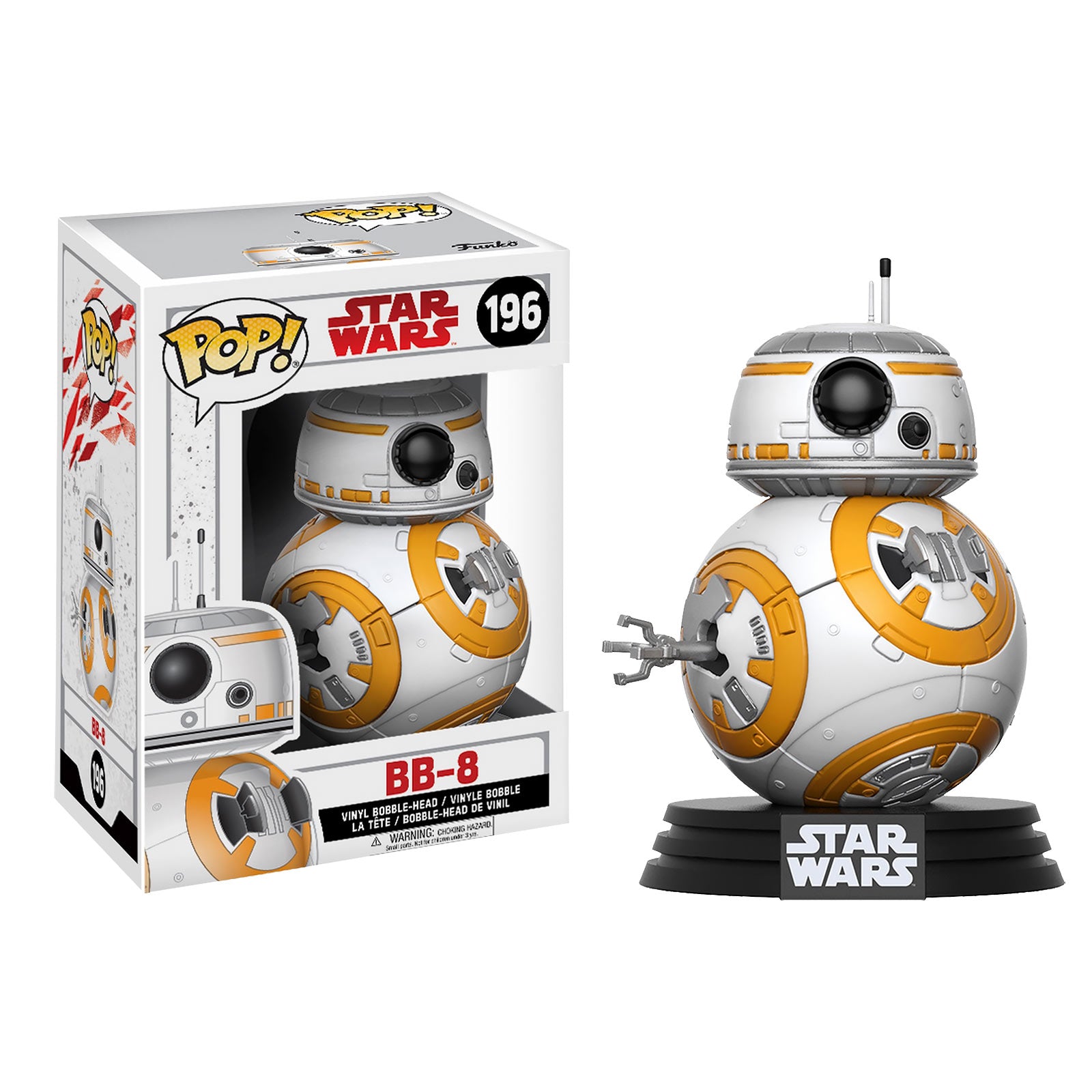 Imagen del producto Star Wars - Figura de cabeza oscilante BB-8