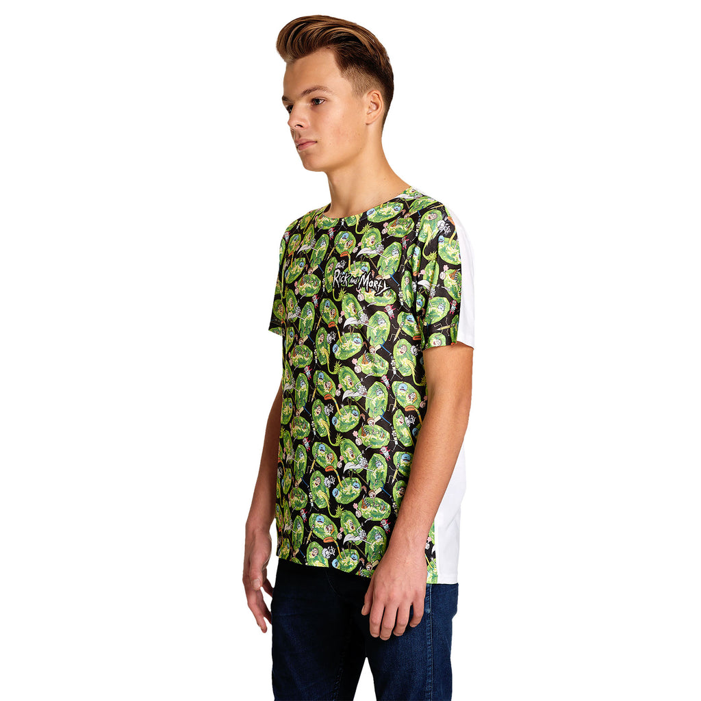 Imagen del producto Rick y Morty - Camiseta de Invasión Portal