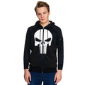 Imagen del producto Punisher - Chaqueta con capucha negra con logo