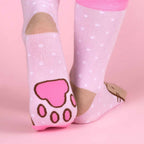 Imagen del producto Pusheen - Calcetines de arcoíris y taza