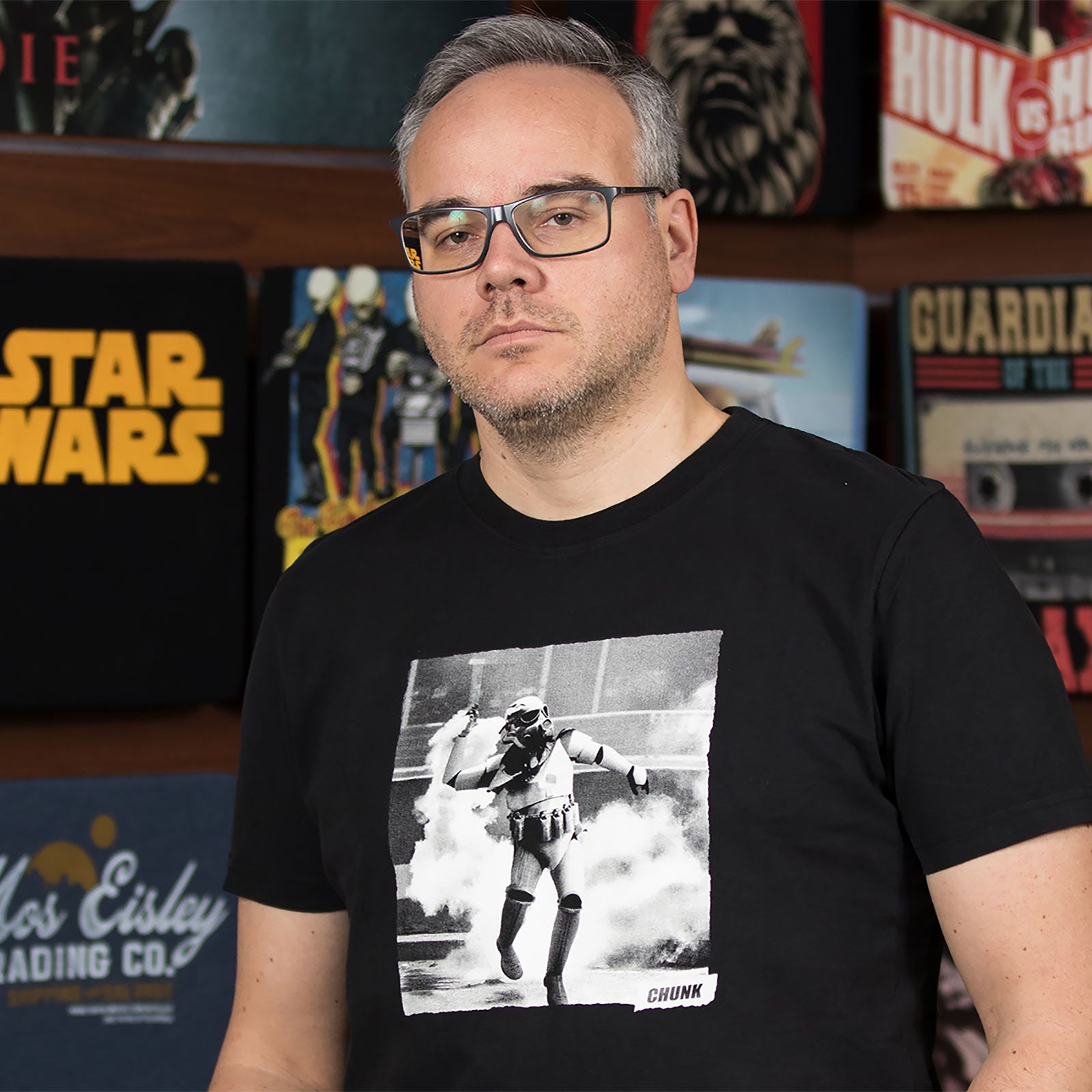 Imagen del producto Camiseta de alborotador galáctico negra