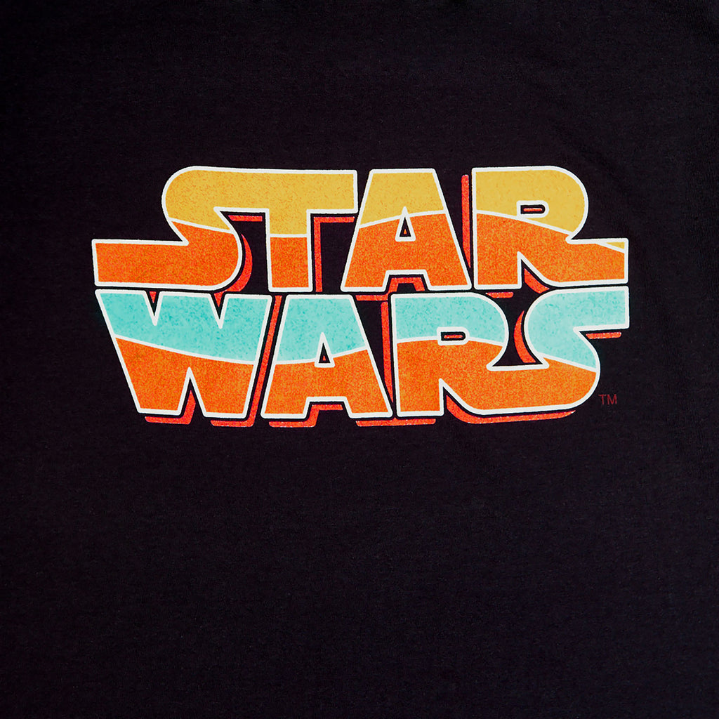 Imagen del producto Star Wars - Camiseta Vintage Logo para Mujer Negra