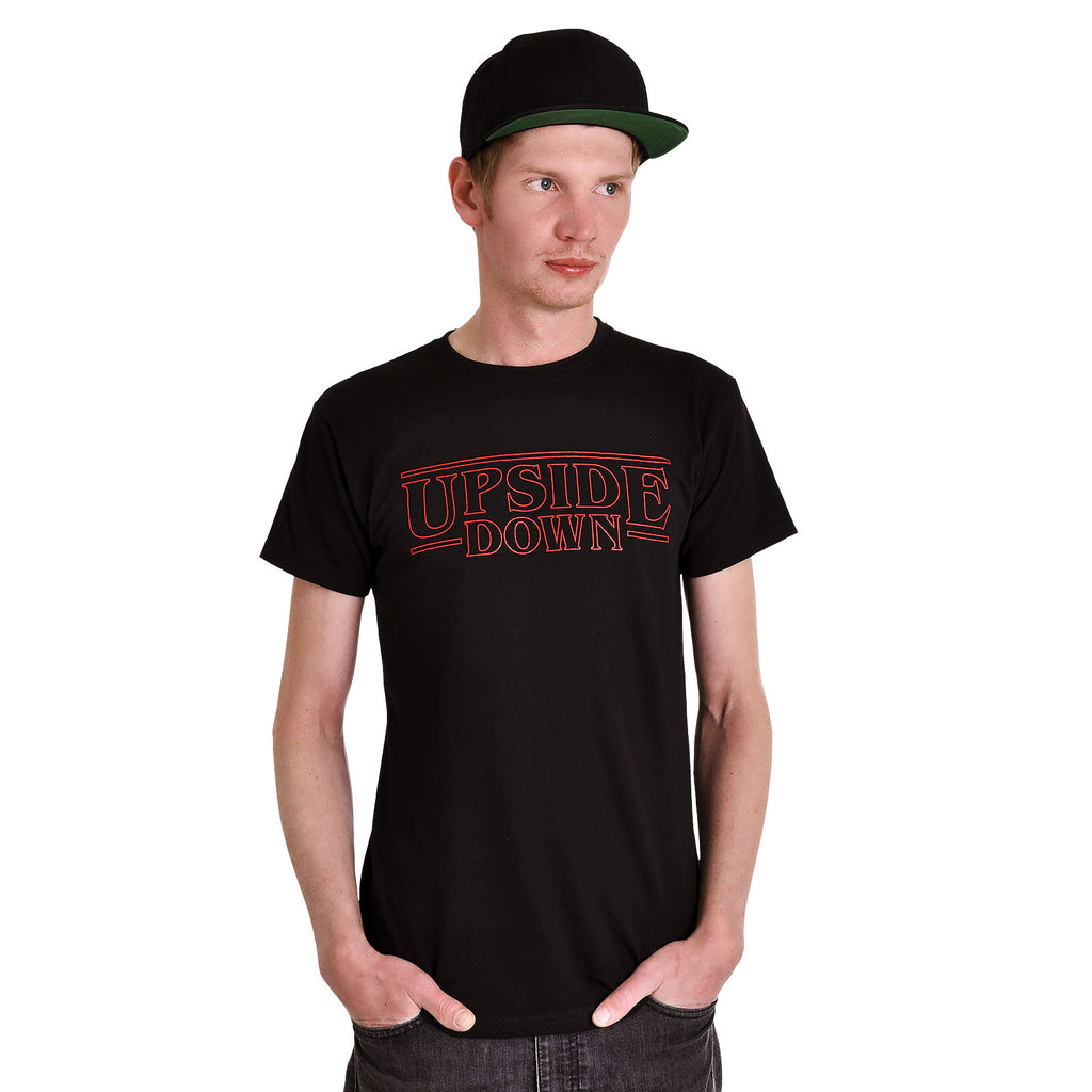 Imagen del producto Camiseta Upside Down negra