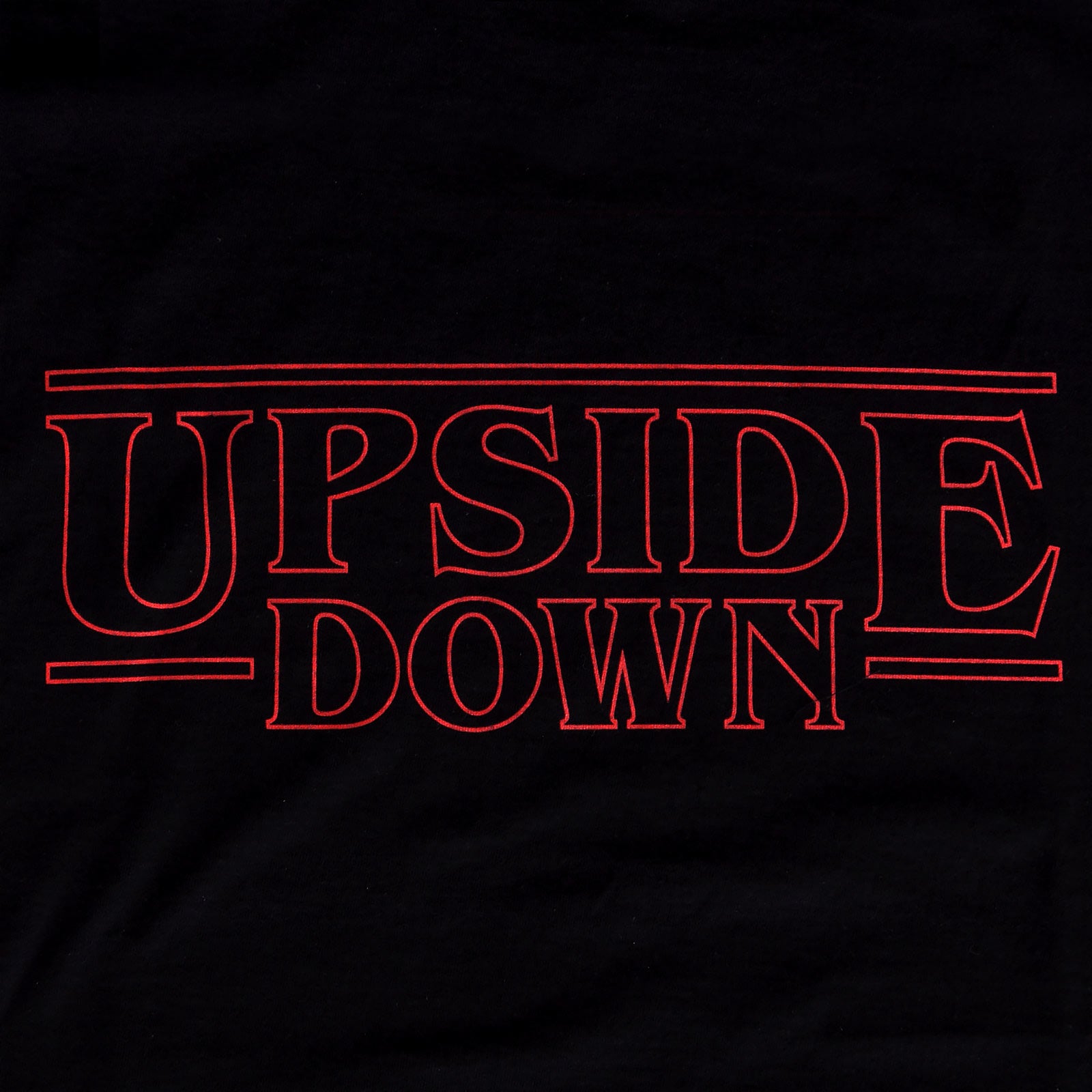 Imagen del producto Camiseta Upside Down negra