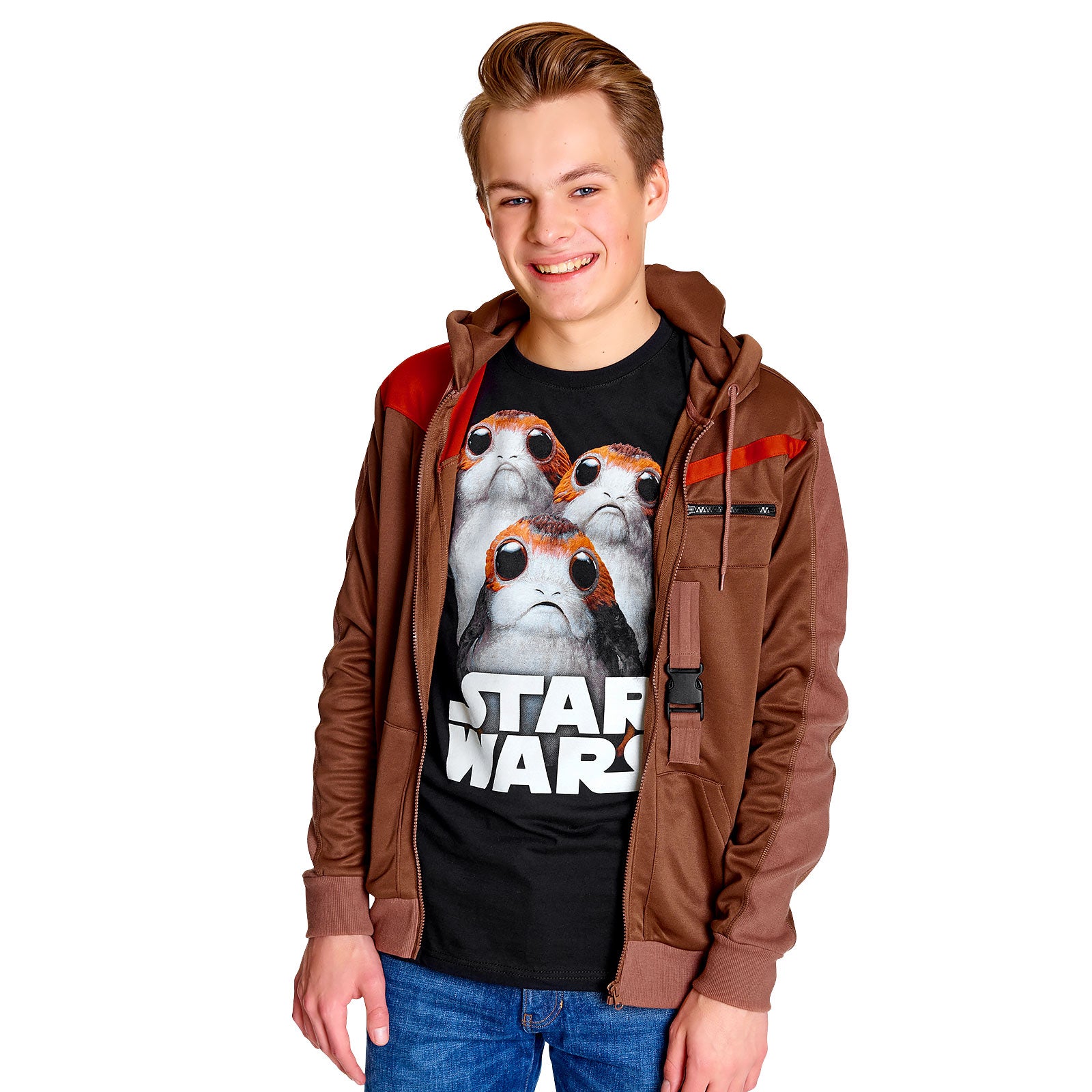 Imagen del producto Star Wars - Chaqueta con capucha marrón de Finn