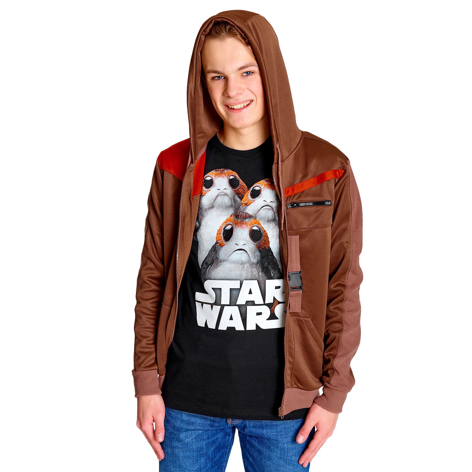Imagen del producto Star Wars - Chaqueta con capucha marrón de Finn