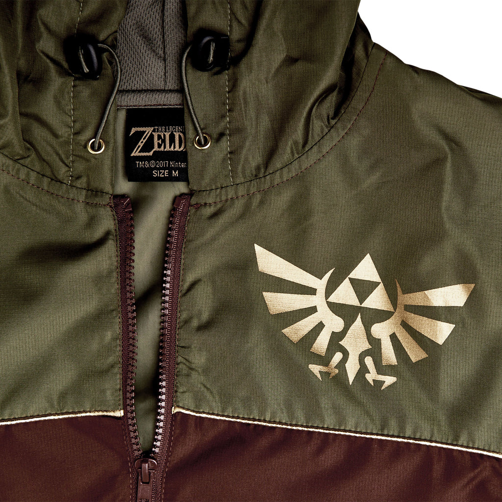 Imagen del producto Zelda - Cazadora cortavientos con logo de Hyrule