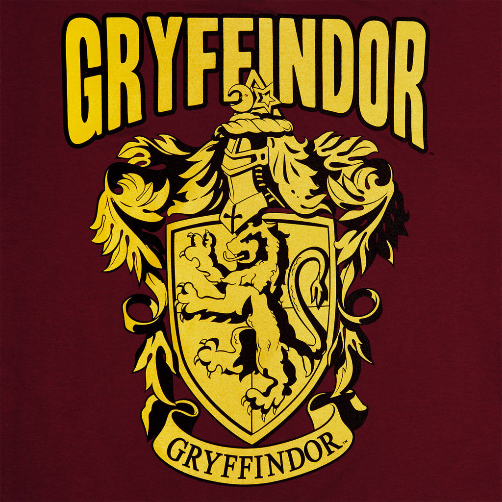 Imagen del producto Harry Potter - Camiseta de mujer con escudo de Gryffindor rojo