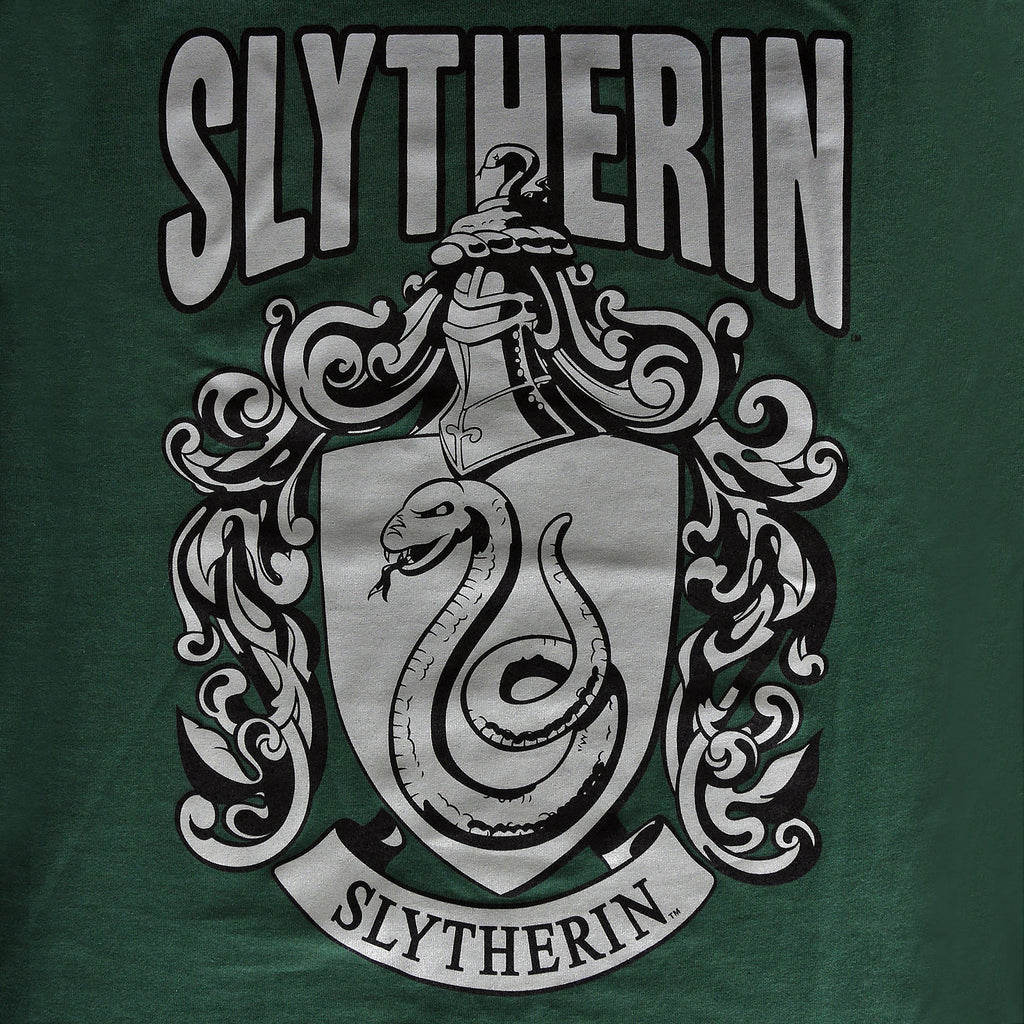 Imagen del producto Harry Potter - Camiseta de mujer con escudo de Slytherin verde
