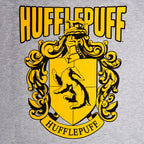 Imagen del producto Harry Potter - Camiseta de mujer con escudo de Hufflepuff gris