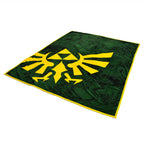 Imagen del producto Zelda - Manta de felpa con el logo de Hyrule