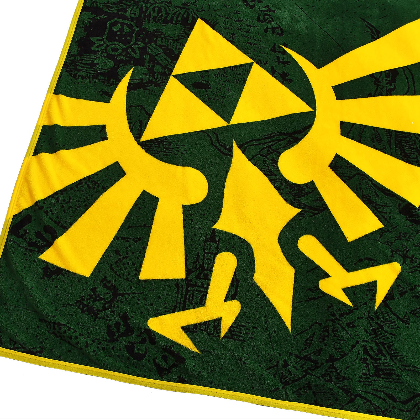 Imagen del producto Zelda - Manta de felpa con el logo de Hyrule