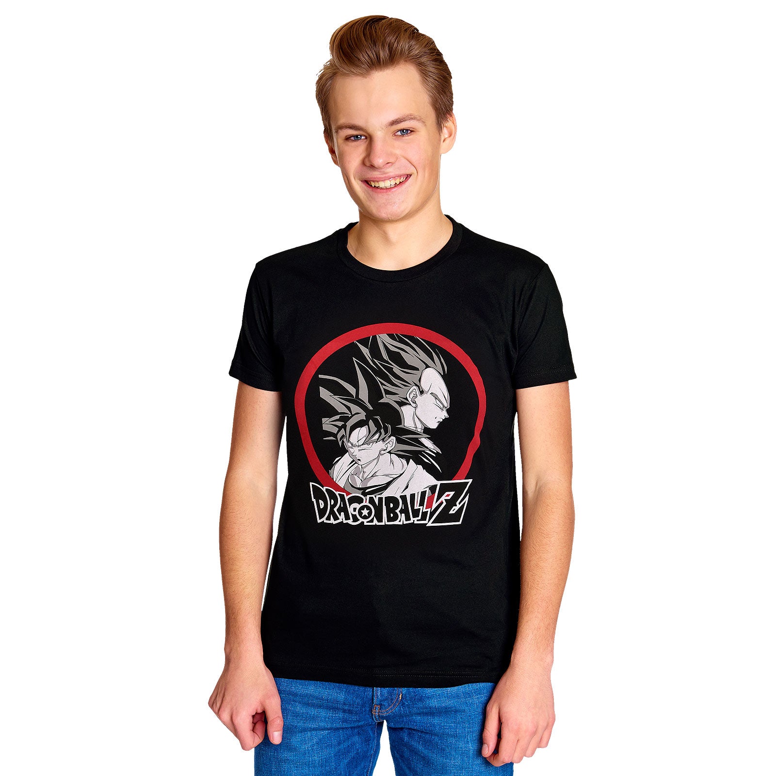 Imagen del producto Dragon Ball Z - Goku vs Vegeta Camiseta negra