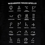 Imagen del producto Camiseta de gráfico de hechizos para fans de Harry Potter