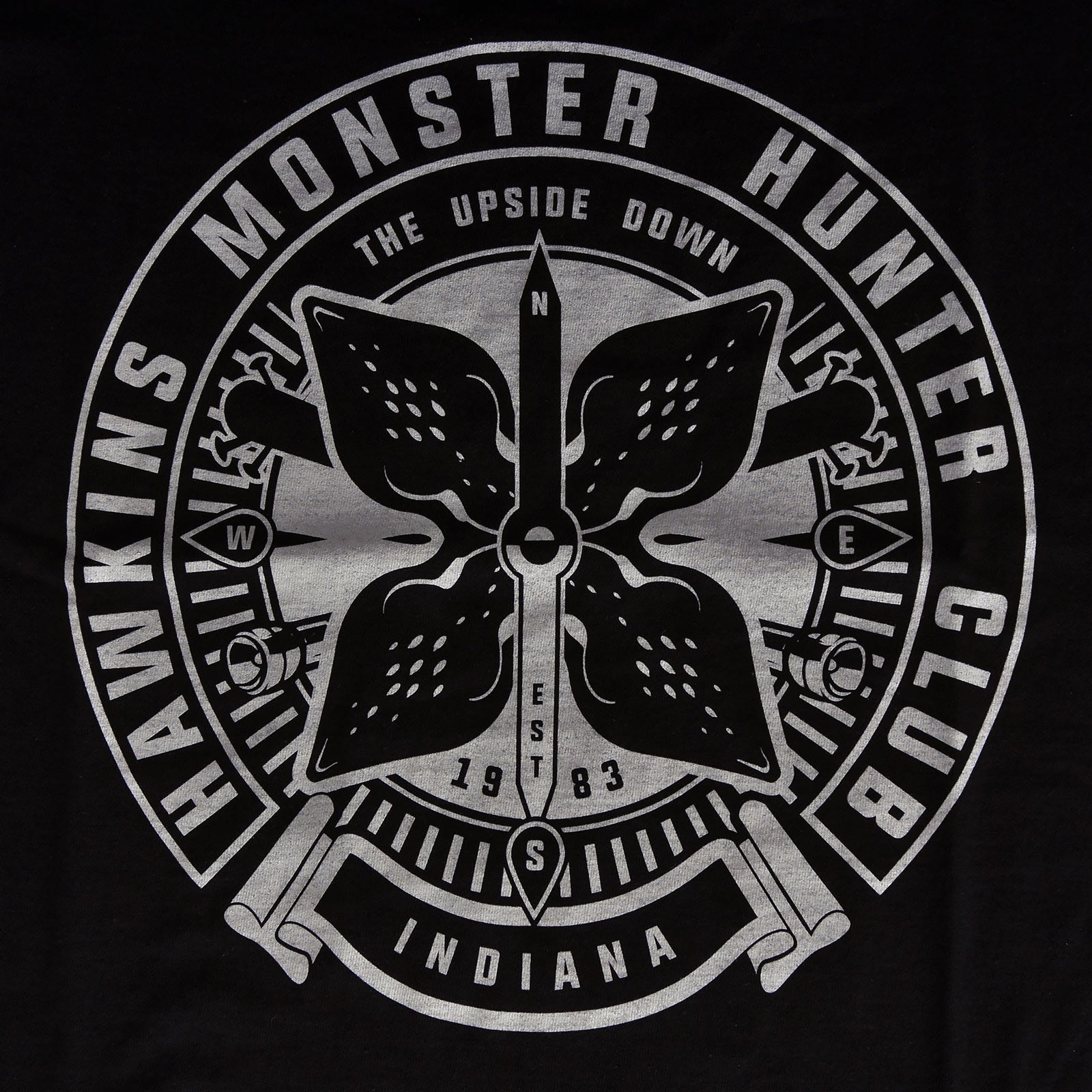 Imagen del producto Camiseta Hawkins Hunter Club para fans de Stranger Things