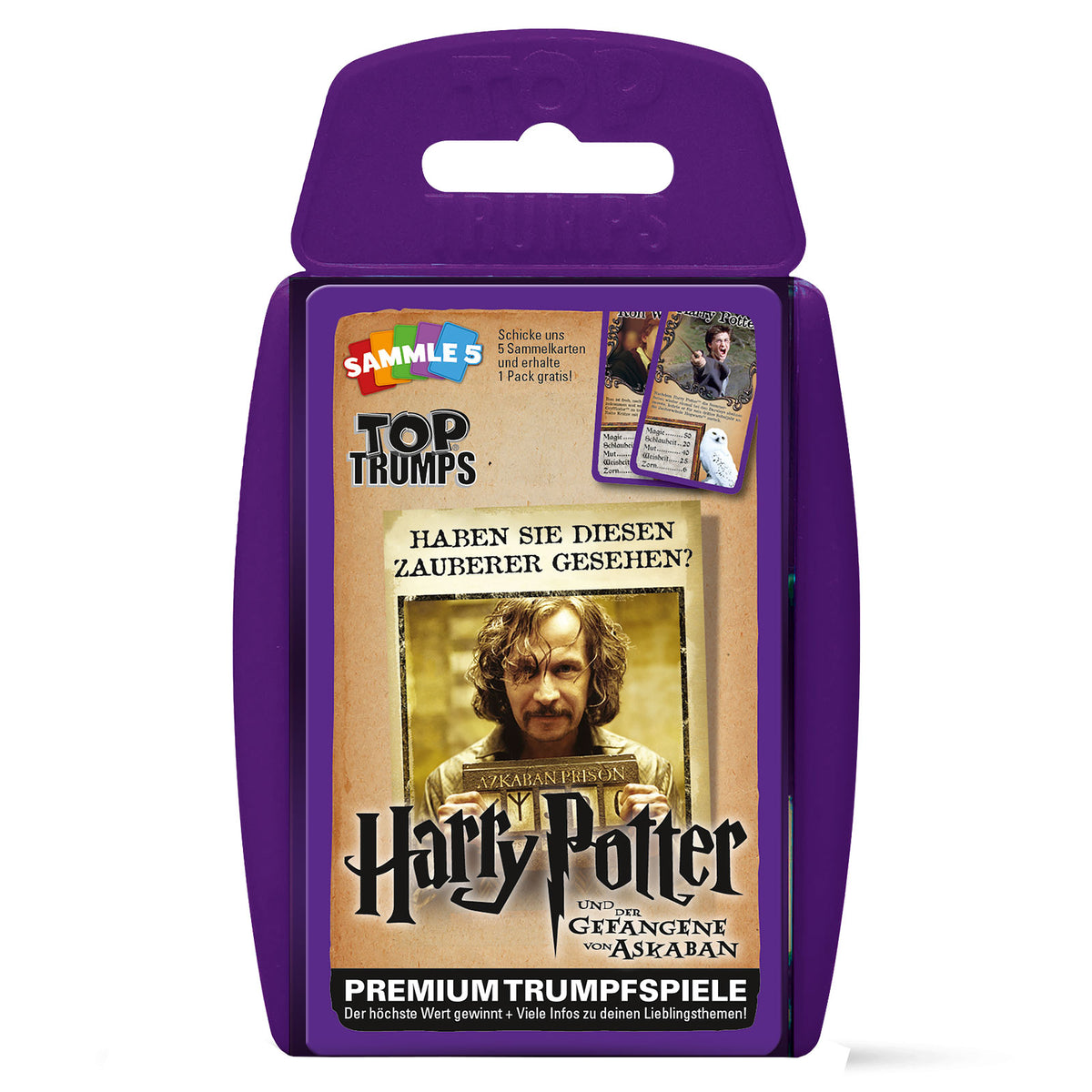 Imagen del producto Harry Potter y el Prisionero de Azkaban Top Trumps Tarjetas de Juego