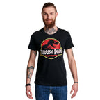 Imagen del producto Jurassic Park - Camiseta con logo negra