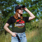 Imagen del producto Jurassic Park - Camiseta con logo negra