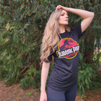 Imagen del producto Jurassic Park - Camiseta con logo negra