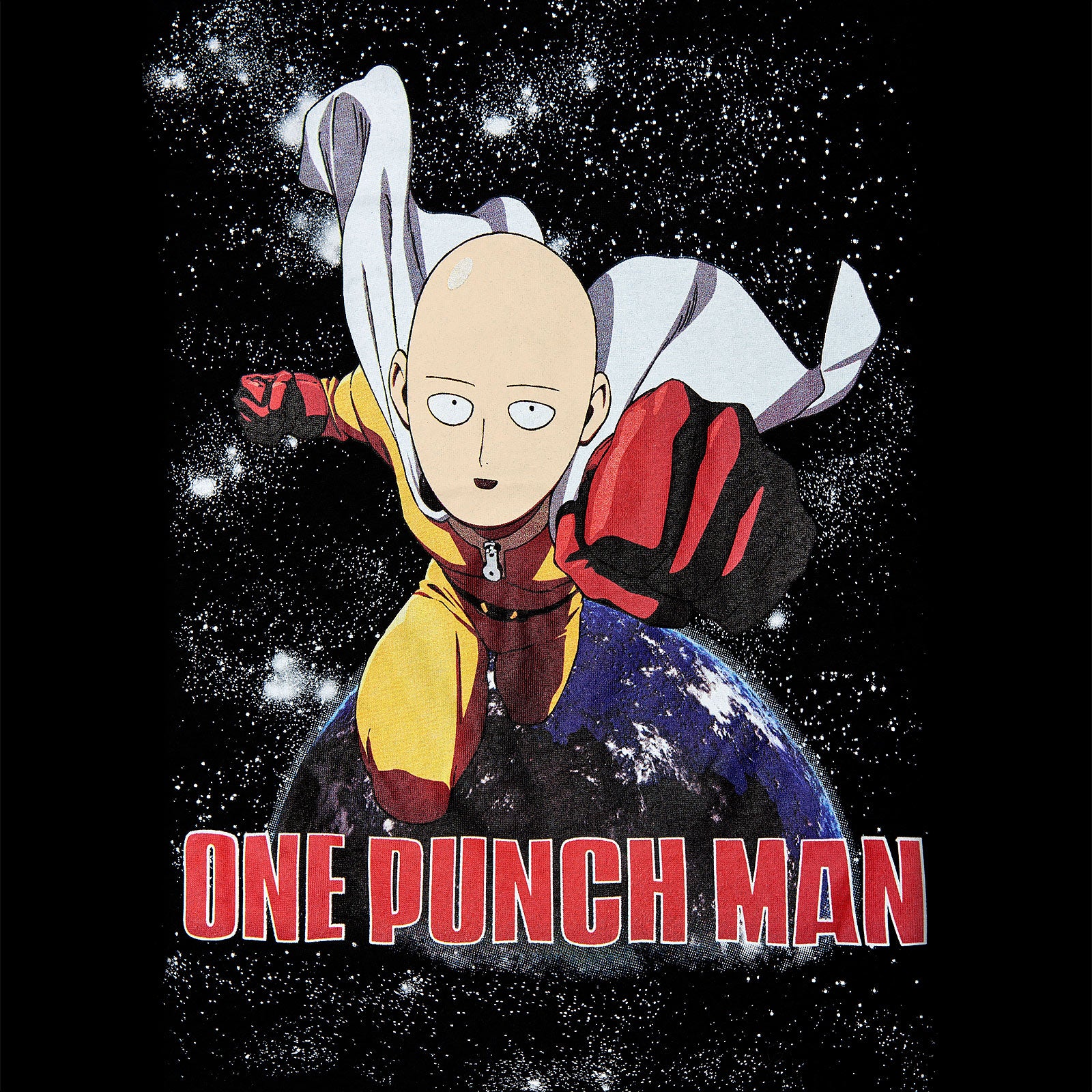 Imagen del producto One Punch Man - Camiseta de lucha negra