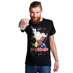 Imagen del producto One Punch Man - Camiseta de lucha negra