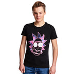 Imagen del producto Rick y Morty - Neon Rick Glow in the Dark Camiseta negra