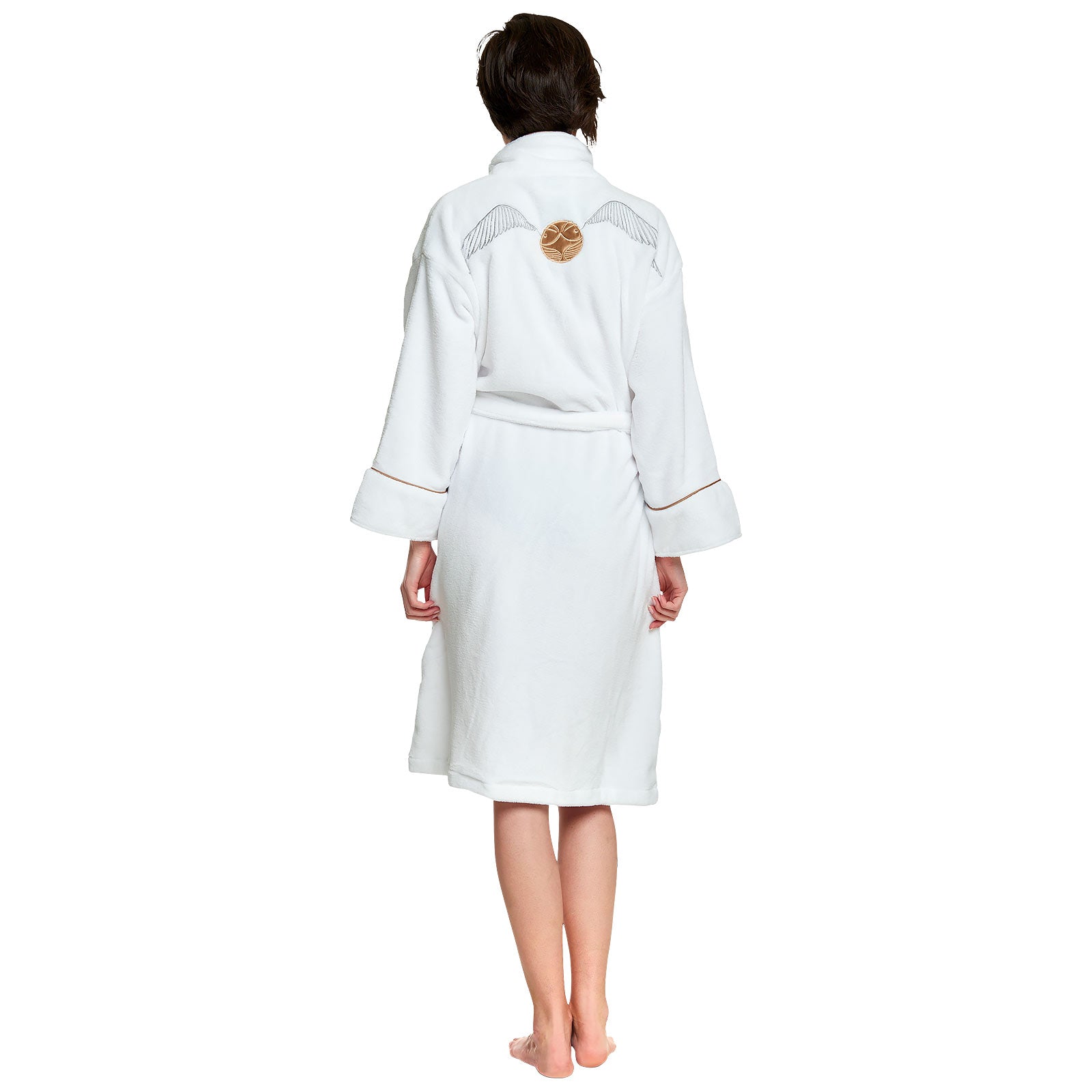 Imagen del producto Harry Potter - Bata de Snitch Dorada Mujer Blanca
