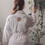Imagen del producto Harry Potter - Bata de Snitch Dorada Mujer Blanca