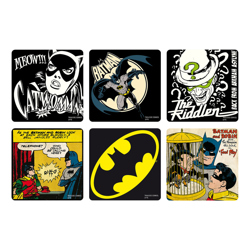 Imagen del producto Batman - Set de 6 posavasos de cómic