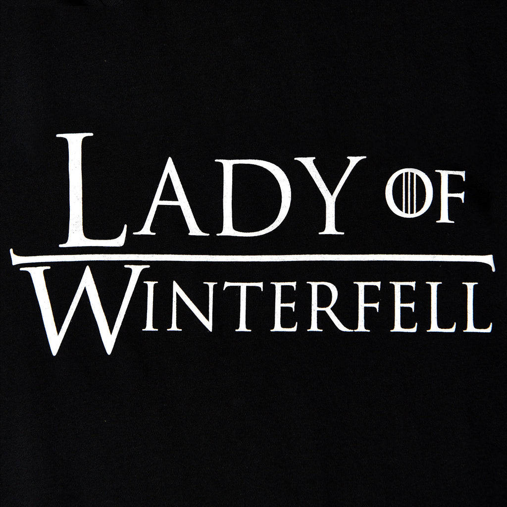 Imagen del producto Camiseta de dama de Winterfell para fans de Juego de Tronos