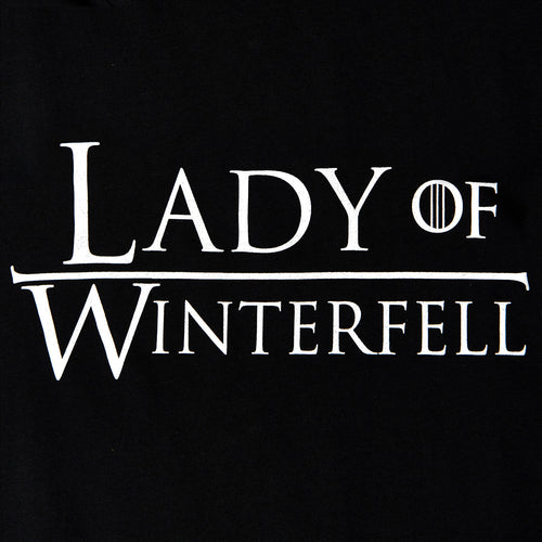 Imagen del producto Camiseta de dama de Winterfell para fans de Juego de Tronos