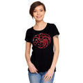 Imagen del producto Juego de Tronos - Camiseta de Mujer con Escudo de la Casa Targaryen