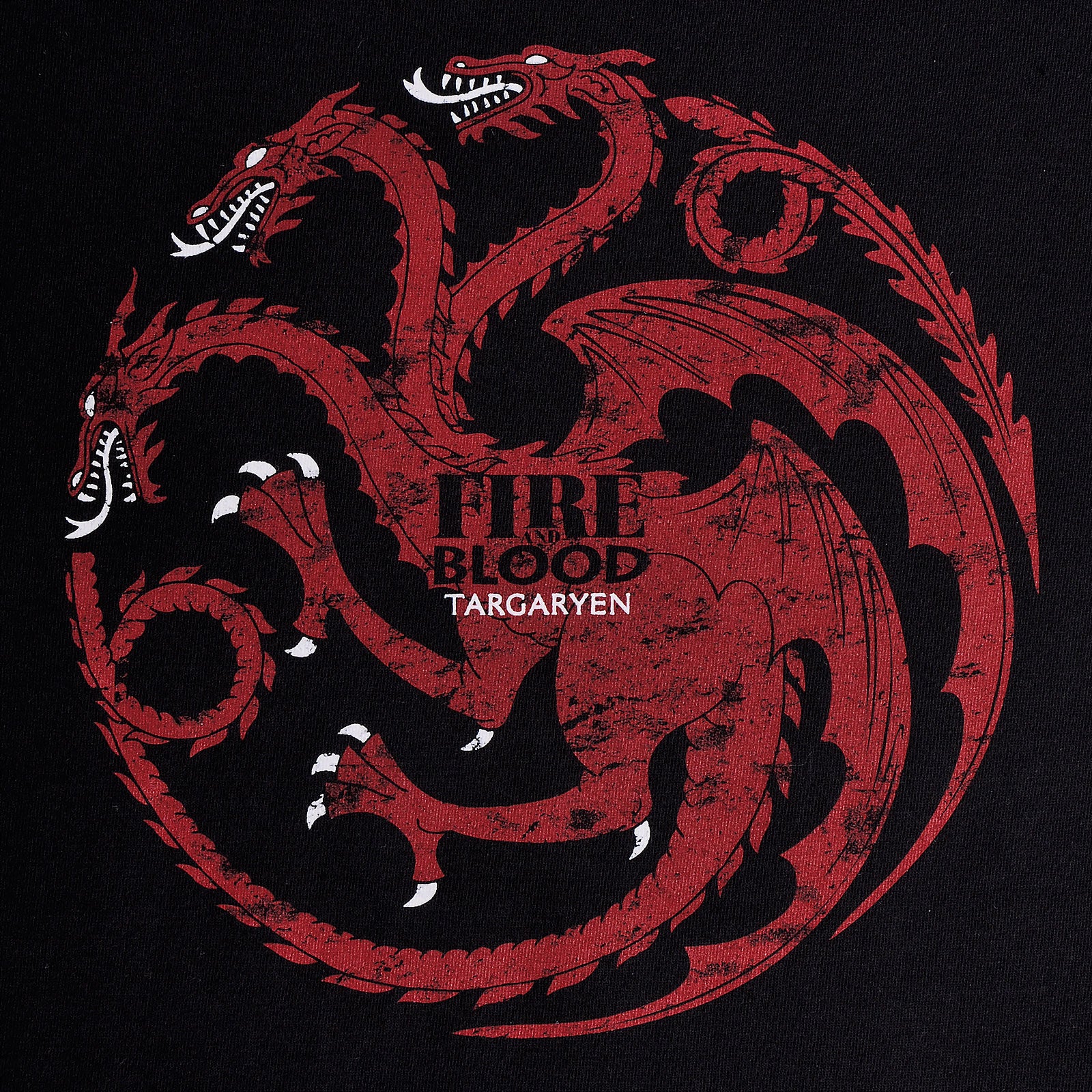 Imagen del producto Juego de Tronos - Camiseta de Mujer con Escudo de la Casa Targaryen