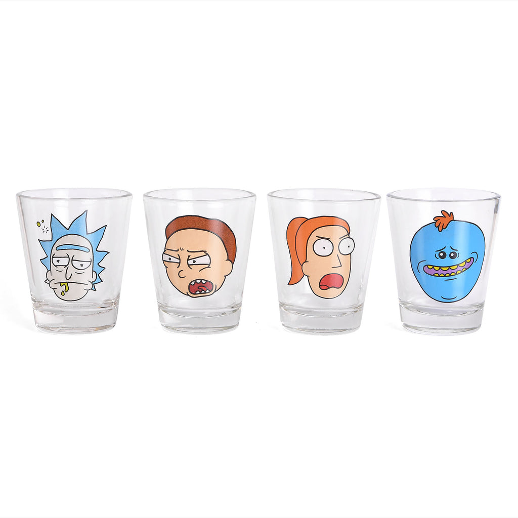 Product image Rick and Morty - Faces Shots Glass Set