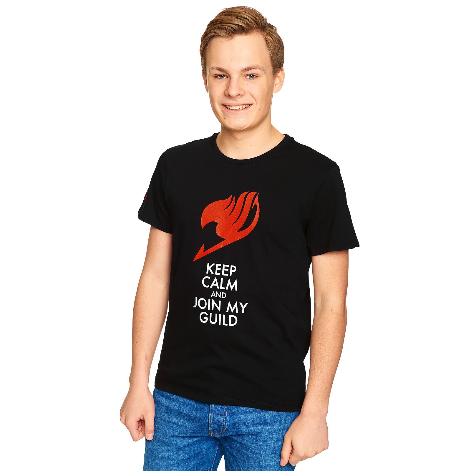 Imagen del producto Fairy Tail - Mantén la calma y únete a mi gremio Camiseta