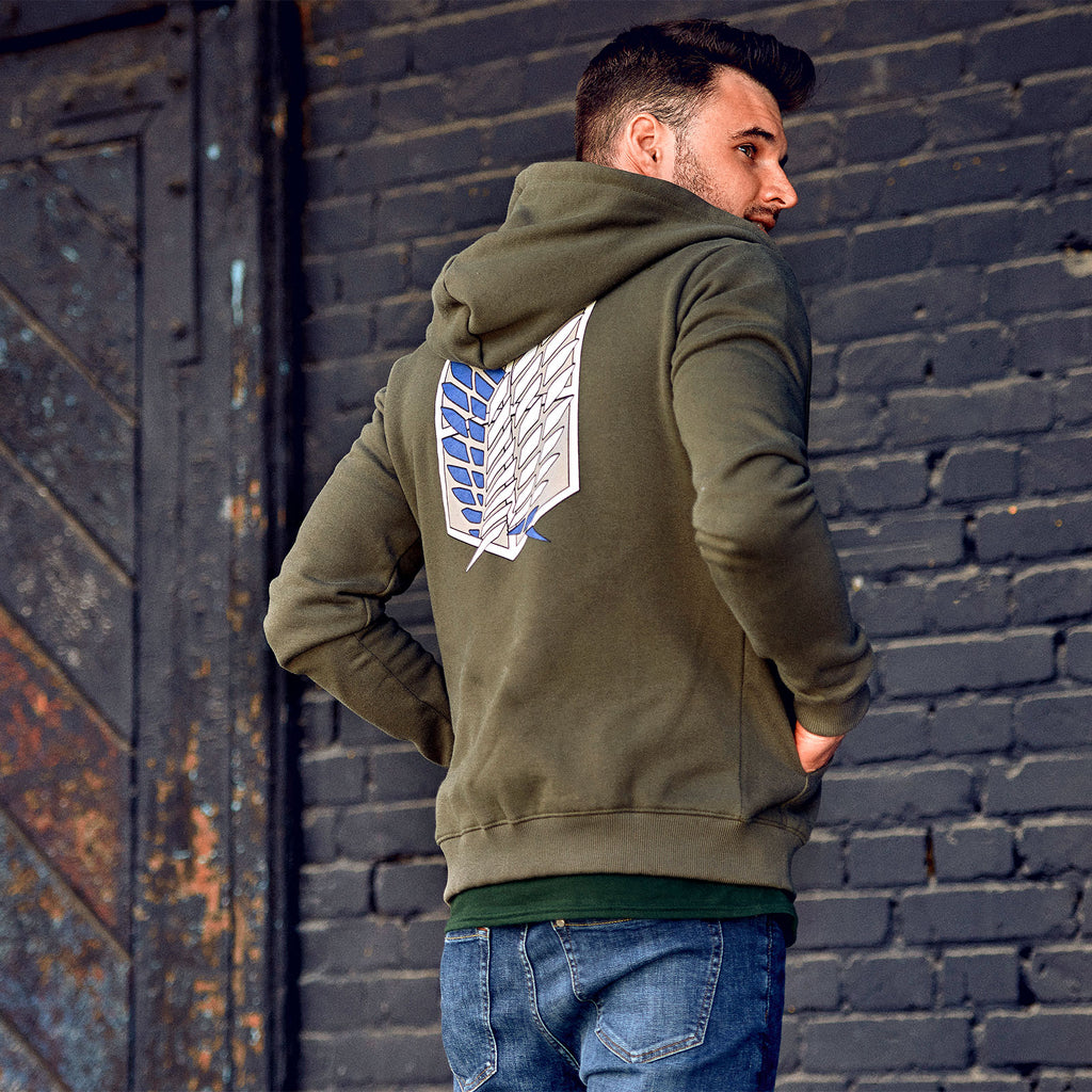 Imagen del producto Attack on Titan - Chaqueta con capucha de Survey Corps
