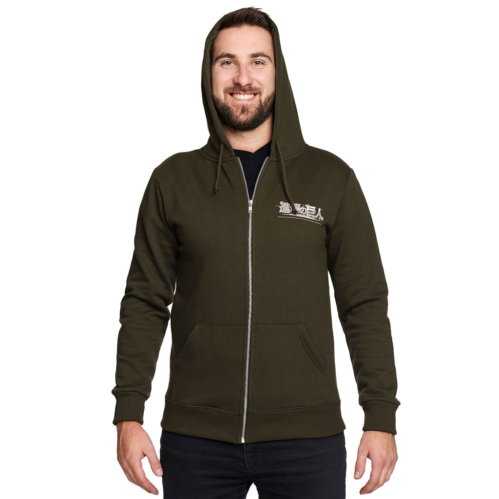 Imagen del producto Attack on Titan - Chaqueta con capucha de Survey Corps