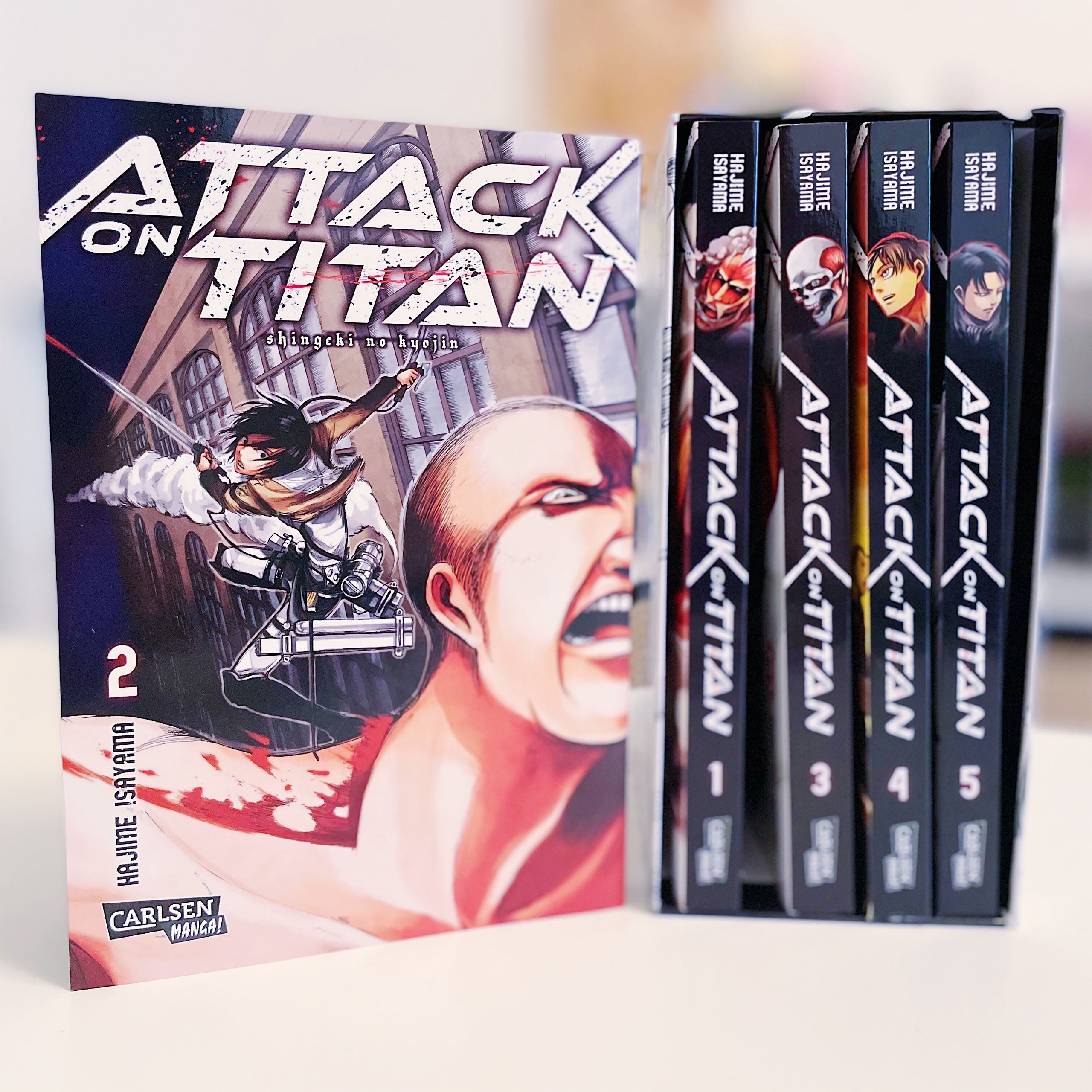 Product image Attack on Titan - Collector's Box Volume 1-5