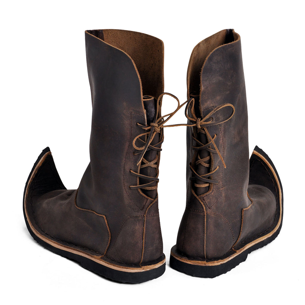 Imagen del producto Botas de pico medievales marrones