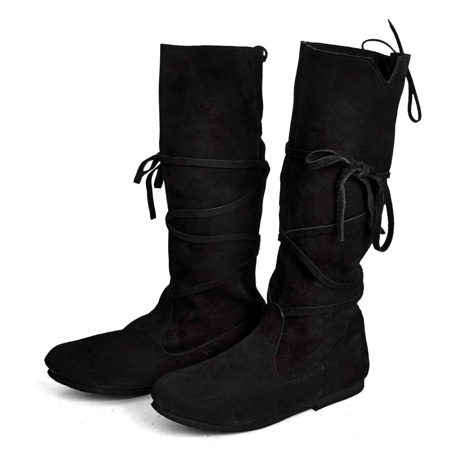 Imagen del producto Botas de cordones medievales negras