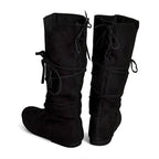 Imagen del producto Botas de cordones medievales negras