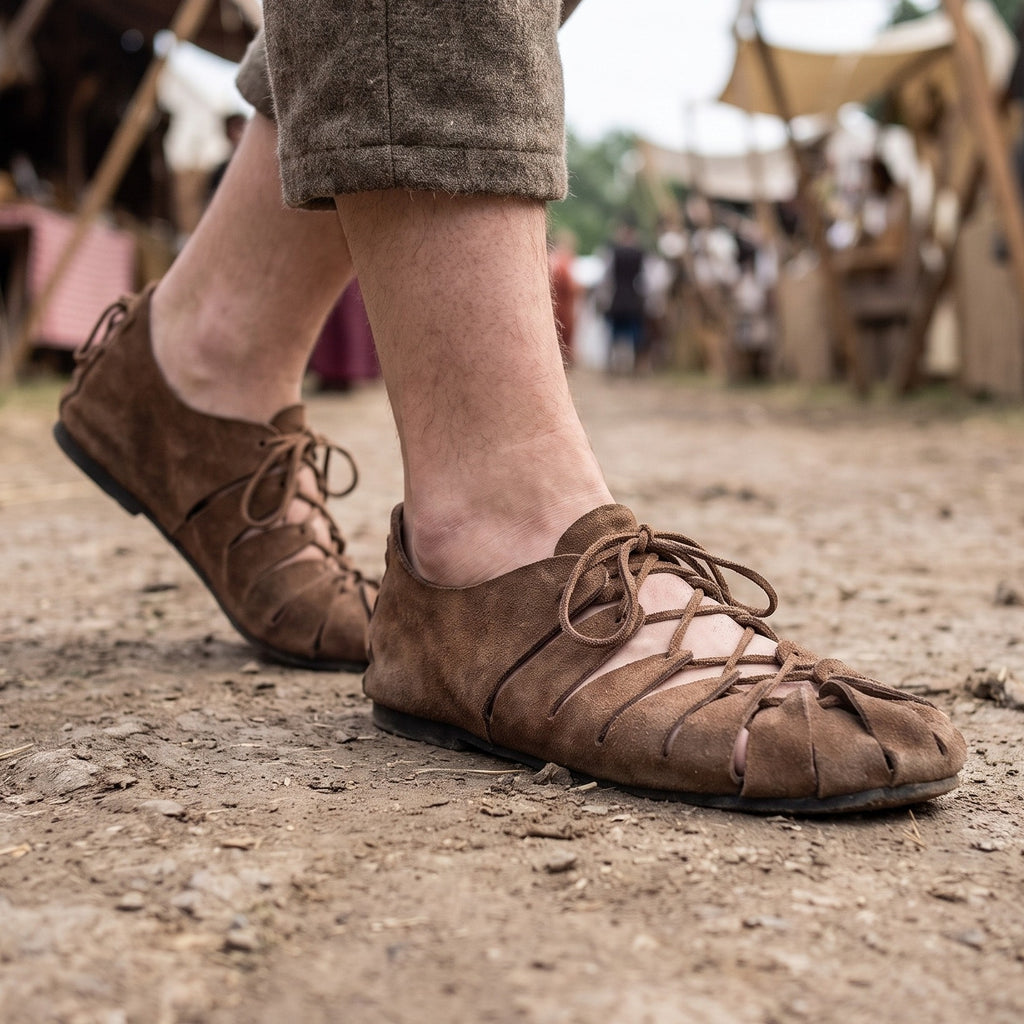 Imagen del producto Zapatos medievales marrones